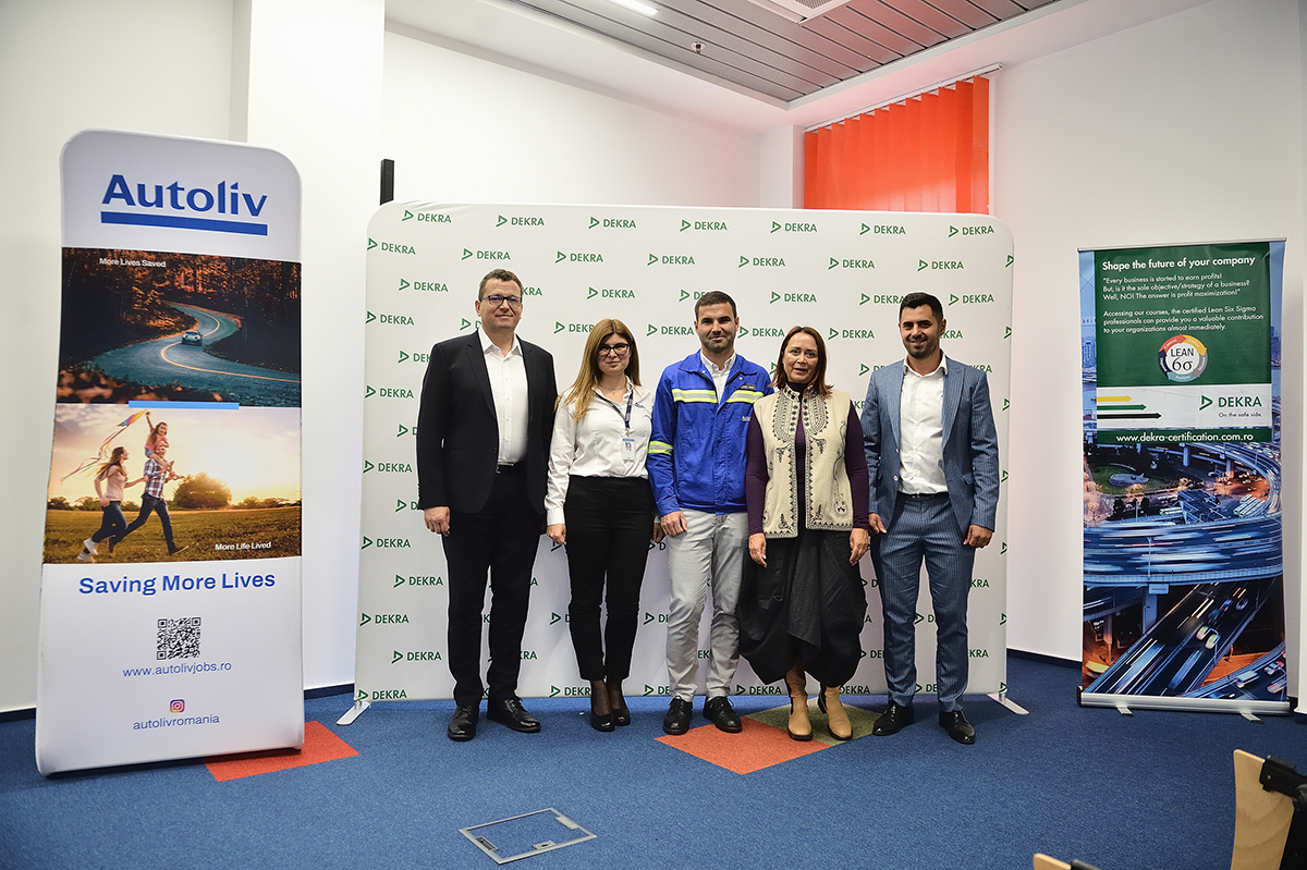DEKRA și Autoliv Celebrează Excelența în Lean Six Sigma 