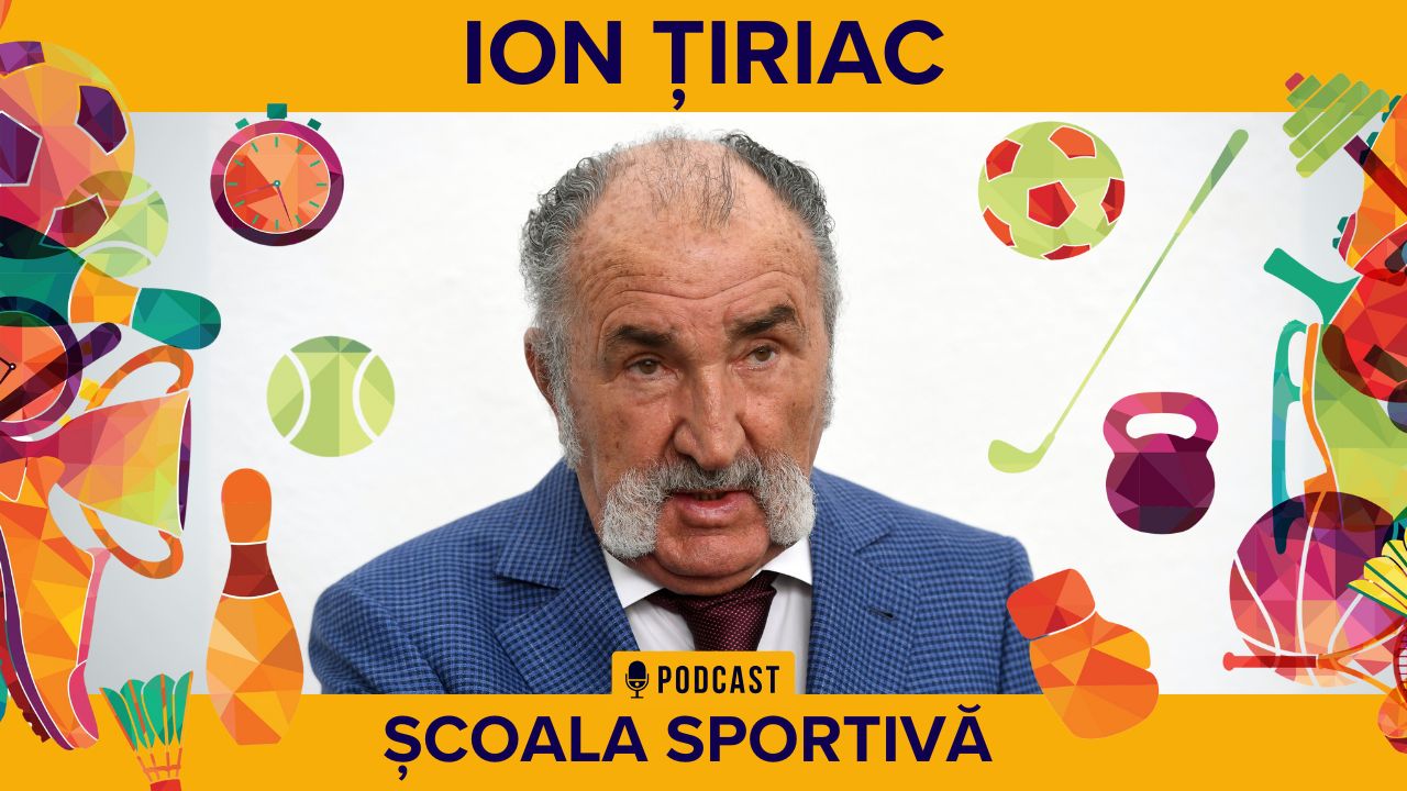 Fundația Țiriac relansează podcastul „Școala Sportivă” în format video – primul episod îl are ca invitat pe Ion Țiriac
