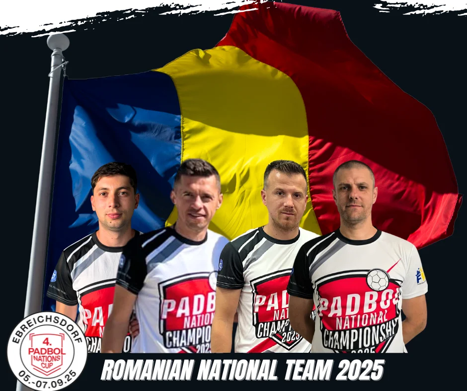 Padbol: România își face prezența la Cupa Națiunilor Austria 2025