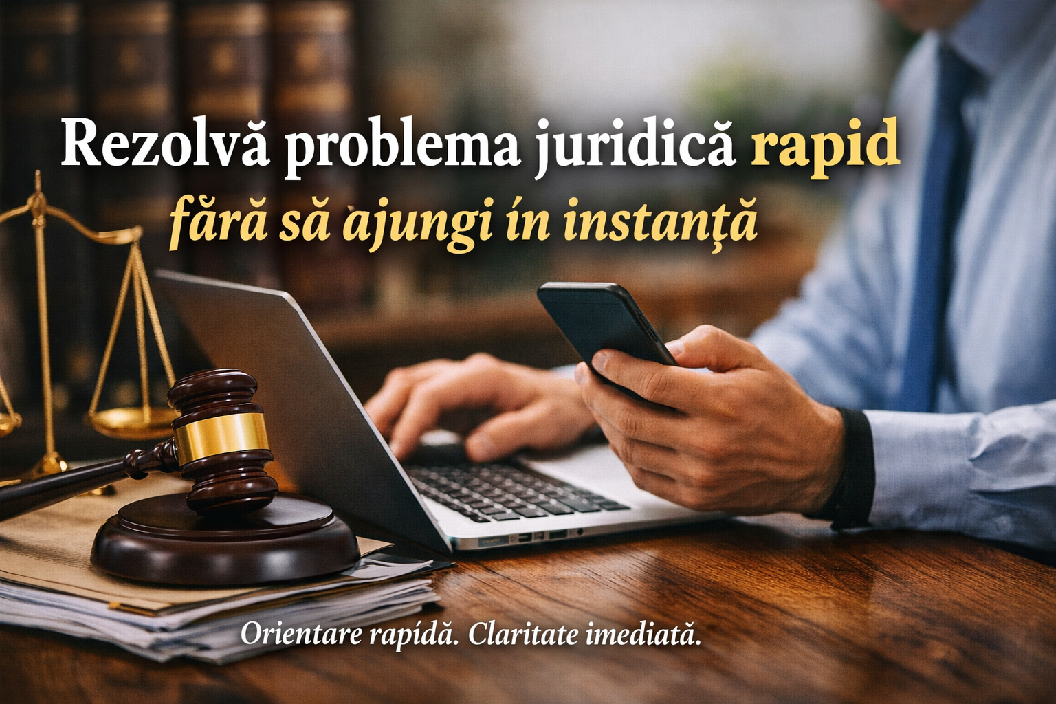Cum se rezolvă o problemă juridică rapid fără să intri direct în hățișul instanțelor